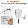 GYQ WR01X29917 Freezer Key, General Electric, Hotpoint Refrigerator Key Series