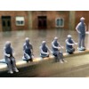 DoubleGDiecast 1:64 Scale Miniature People - Resin / unpainted -great