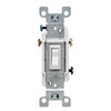 Leviton 15 Amp, 120 Volt, Toggle Framed 3-Way AC Quiet
