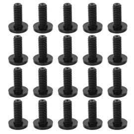 20pcs Long Bolts Compatible with Suncast, Black Durable Long Bolts Shed Replacement Screws Parts Easy to Use Storage Shed Accessories for Suncast