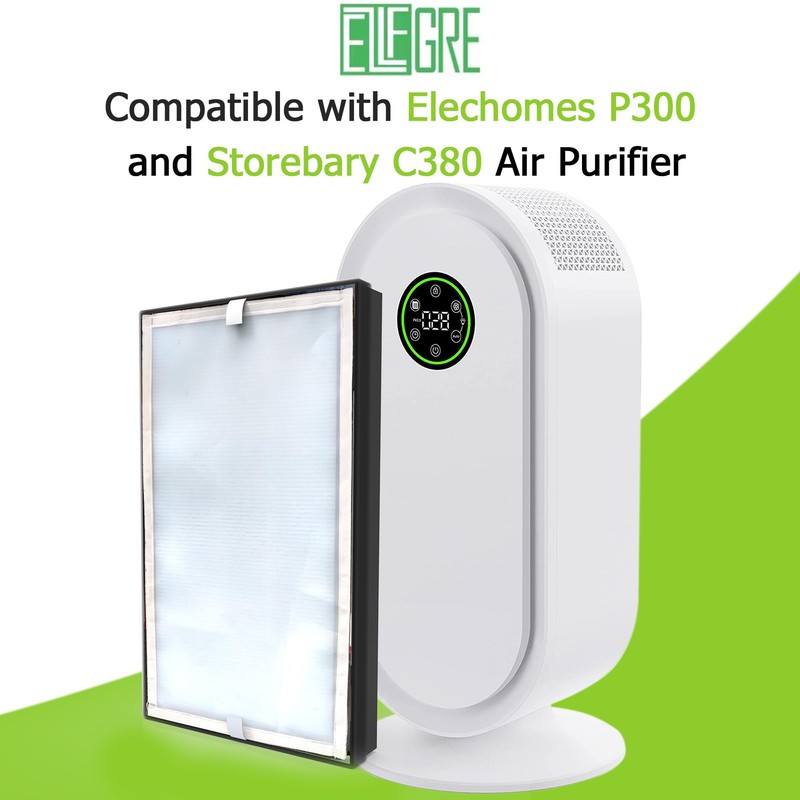 EzLfGre P300 / C380 Filter Replacement Fit for Elechomes P300