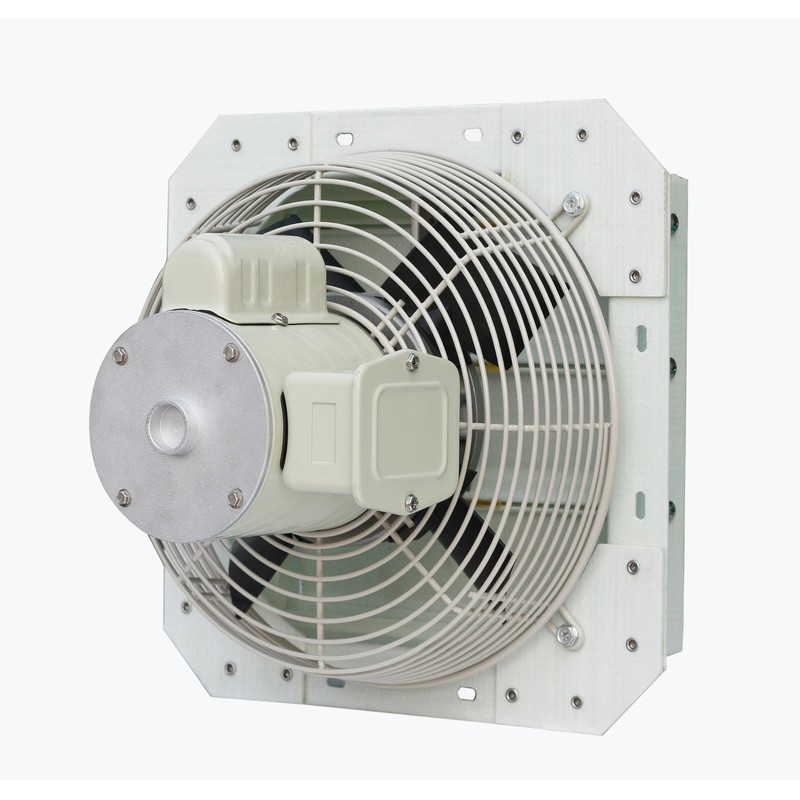 iLiving 10-Inch Corrosion Resistance Shutter Exhaust Fan, Single Speed