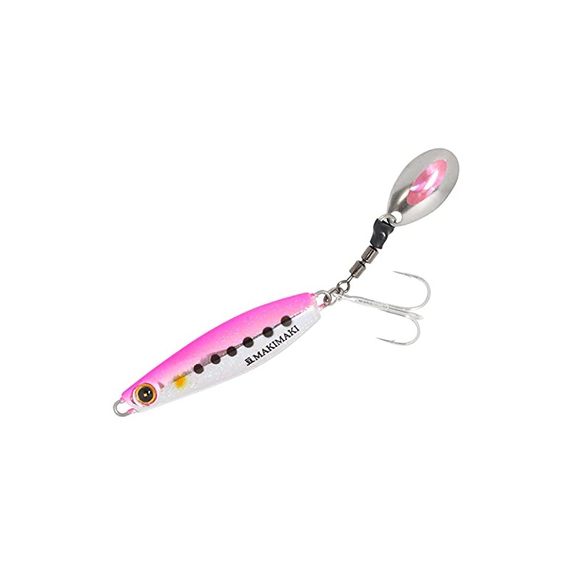 Hayabusa Jack-Eye Bean Makimaki 7g #2 Keimura Pink Sardine