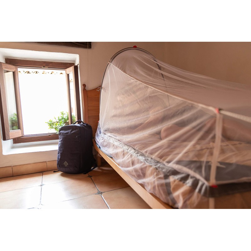 Lifesystems ArcNet Freestanding Self-Supporting Single Bed Mosquito Net, White