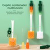 2 Piezas Cepillo para Lavar Termo,Cepillo para Popotes Largos,5 in