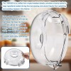 For Robot Coupe 106458S Cutter Bowl Lid for Robot Coupe