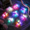 8 Pack Light Up Scrunchies, LED Glow in the Dark