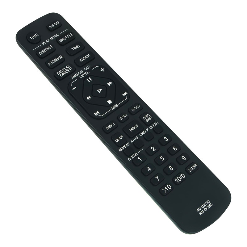 Allimity RM-DX740 RM-DC355 Replacement Remote fit for Sony CD Player