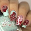 Whats Up Nails - B004 Seductive Lace Stamping Plate for