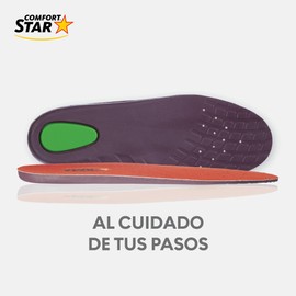 Plantillas Super Work: Comodidad y Soporte de Alto Rendimiento para Calzado de Seguridad y Deportivo, Tallas 25-26