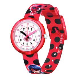 Flik Flak Unisex Kids Miraculous Ladybug Watch