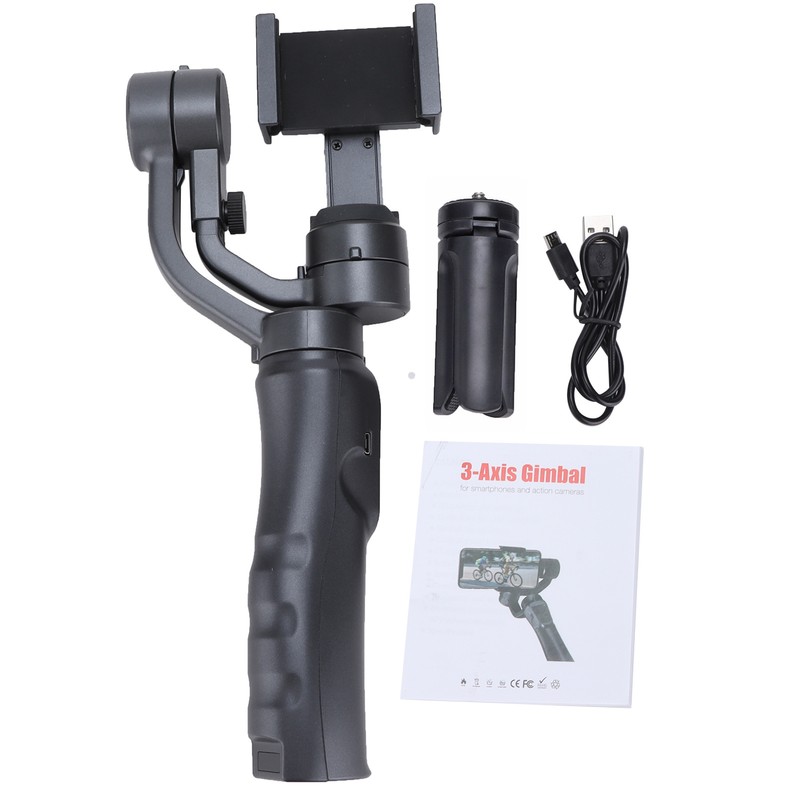 F6 Three‑axis Handheld Gimbal Stabilizer Vlog Live Broadcast Anti‑shake Phone