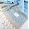 jazzylab Eboard Peshtemal Hammam Towel, 100% Cotton with Fine, Small