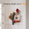 Anjuer Coat Hanger Rack 5 Hooks Heavy Duty Clothes Hat