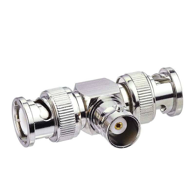 Superbat 50 Ohm BNC Splitter Adapter BNC Female to BNC