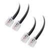 Cable Matters 2-Pack ADSL Cable 1m (RJ11 to RJ11 Cable)