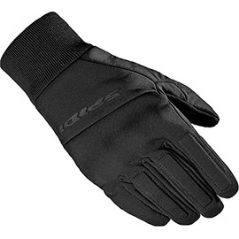 SPIDI, Metro Windout Men's Motorcycle Gloves Protective Durable and Breathable with Capacitive Touch Screen Made of Abrasion-Resistant Goat Leather Black