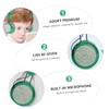 jojofuny Boy Girl Headset with Mic Soft Comfortable Dinosaur Design