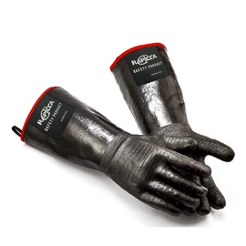 RAPICCA BBQ Grill Gloves, 932°F Heat Resistant Neoprene, 14 in XL