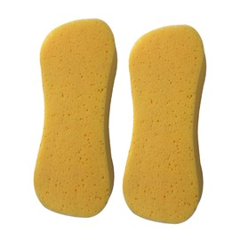 Outanaya 2pcs Large High Density Porous Car Wash Sponge for Dirt Removal for Cars and Household Cleaning Reusable and Easy to Grip