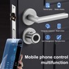 Fingerprint Indoor Lock Fast Recognition Low Power Consumption App Control