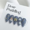 [Handmade Nail Tips] Starry Night Cloud Nail Tips - Petit