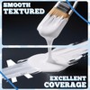 White Acrylic Paint 140oz, Acrylic Paint White for Multi Surface,