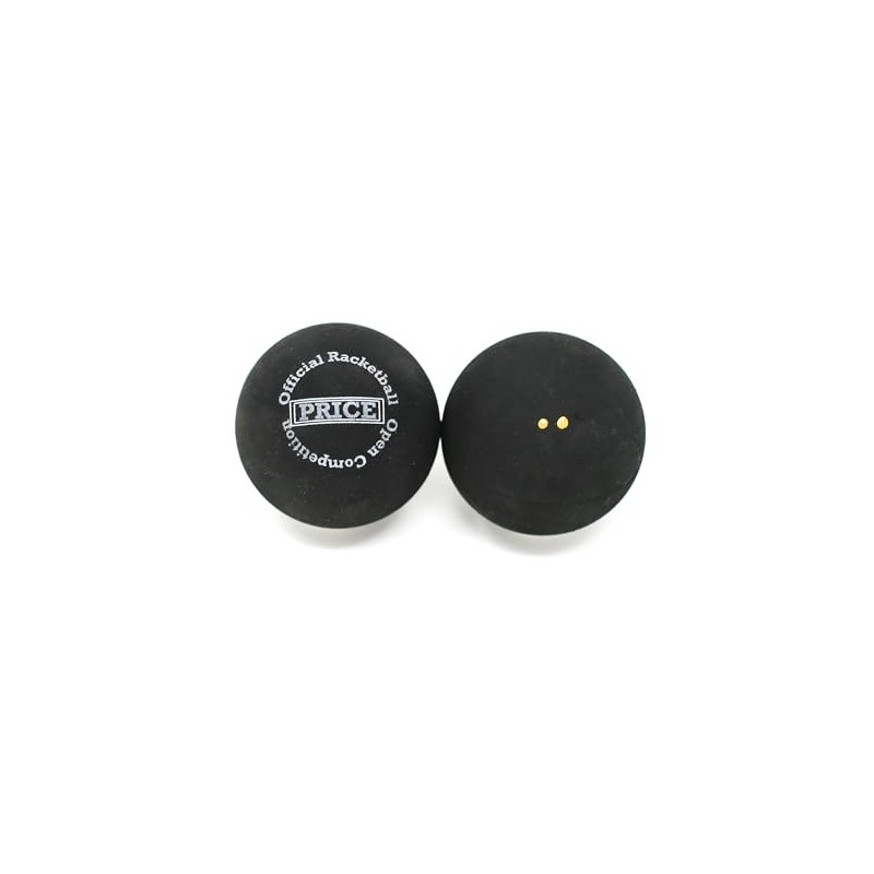 Price of 2 Dots Top Players Racket Balls, black