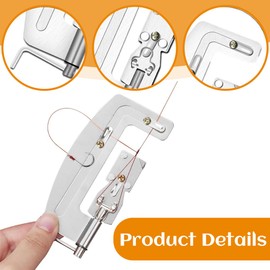 Knot Ties Fishing, Fishing Accessories, Hook Tying Device, Fishing Knots, Fishing Accessories, Fishing Equipment, Hook Ties, Fishing Knot Tying Tool, for Hooks and Lines, Stainless Steel, for Fishing