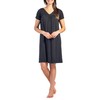 Fishers Finery Women's Classic Short Sleeve Nightgown; Plus Size -