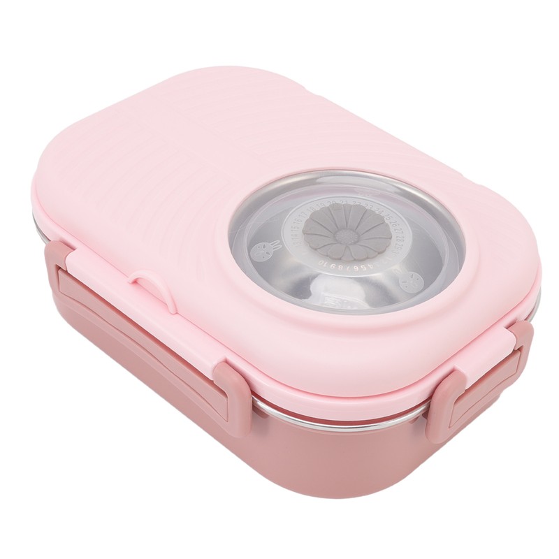 1450ml Bento Lunch Box Stainless Steel Compartment Thermal Bento Box