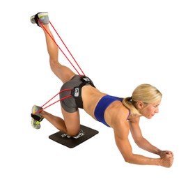 GoFit Glute Blaster Belt Kit - Resistance Workout,one Color,GF-GBB