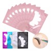 Wingstar 50 Pares Parches Hidrogel Pestañas Flor V Forma A
