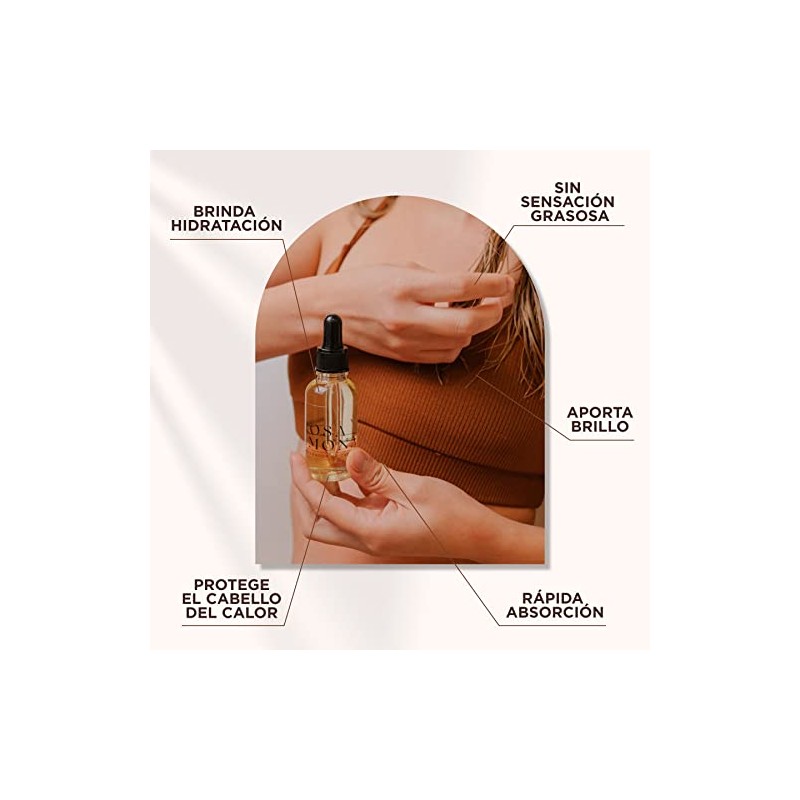 Skin Inc | Rosa Ramona Aceite Reparador de Capilar Control