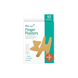 ProPlast Finger & Knuckle Plasters, Flexible Material - 10 Pack