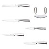 MasterClass Acero Deluxe Edelstahl Küchenmesser / Universalmesser, 12 cm ,