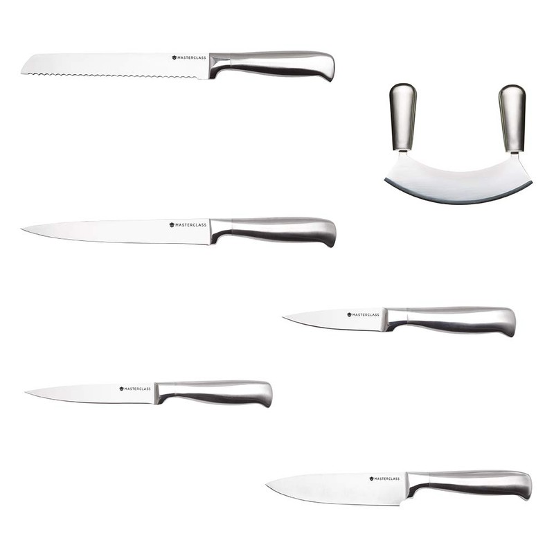 MasterClass Acero Deluxe Edelstahl Küchenmesser / Universalmesser, 12 cm ,