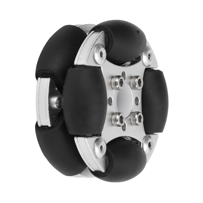 48mm Double Aluminum Alloy Omni Directional Wheel Loading 3kg for