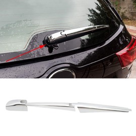 Senzeal Chrome Rear Window Wiper Cover Trim for Toyota Highlander 2014 2015 2016 2017 2018 2019