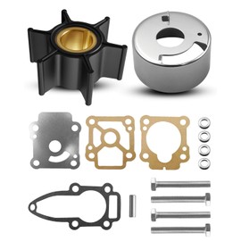 Water Pump Impeller Repair Kit Compatible with Mercury 8 9.9HP Nissan Tohatsu Outboard Replace 803750A03 3B2873222M 3B2-87322-2, Marine Engine Water Pump Replacement Parts
