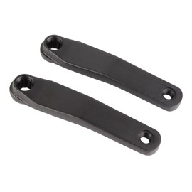 Aluminum Alloy Crank Arm Set for Electric Bike, 170mm, MINI ISIS, Lightweight, 10 Teeth, Easy Installation, Convenient to Use, Suitable for Mid Motors