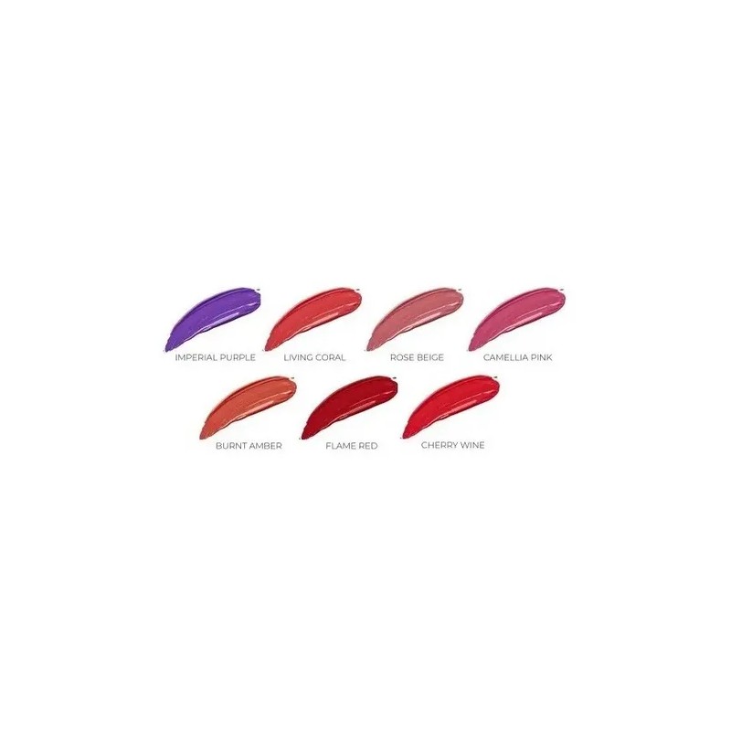 Labial Salerm Flame Red Con Vitamina E Larga Duración