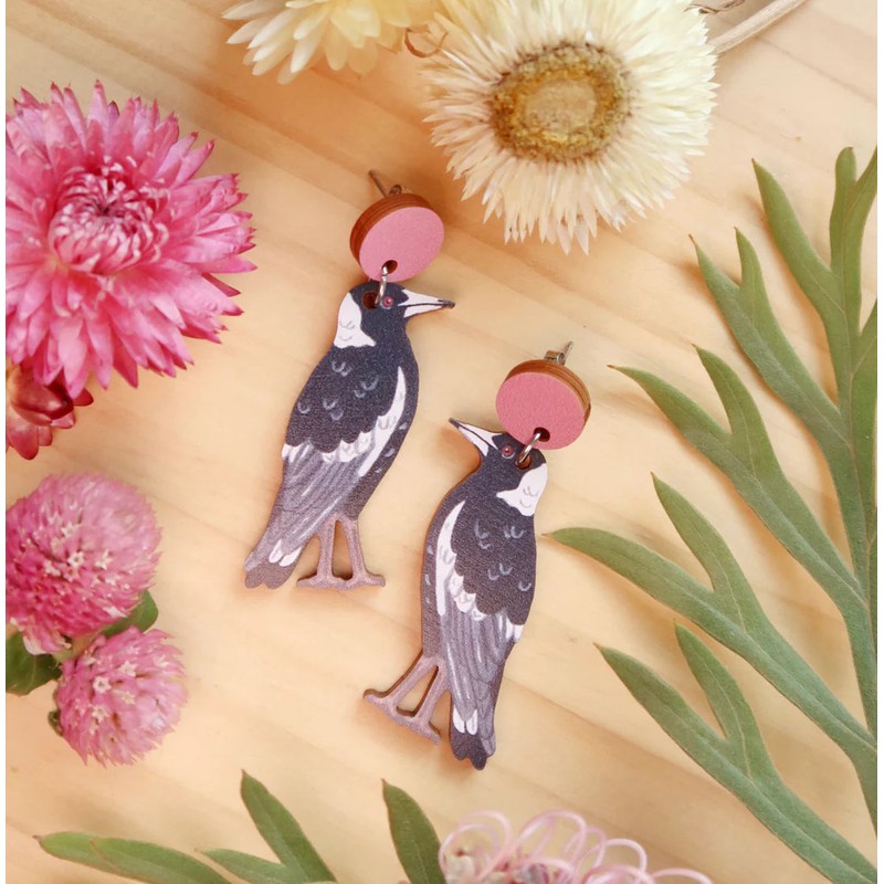 Pixie Nut & Co. Magpie Earrings