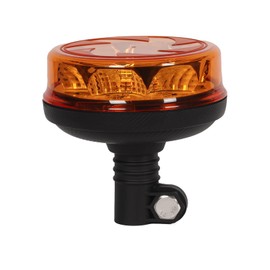 AOHEWEI LED Warning Light Amber 4 Flashing and 2 Rotating Patterns 12/24V 16 Pieces LED Flash Lamp for Agricultural Machinery, Commercial Vehicles, School Buses, Tractors, Excavators, Trucks