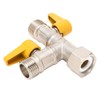 RV 3 Way By Pass Valve 1/2in NPT RV Water