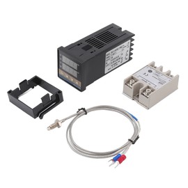 Digital PID Thermostat Set Quick Response Chicken House LED Temperature Controller Temperature Sensor Relay Module 40A