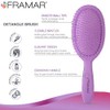 Framar Cepillo desenredante para cabello grueso – Cepillo desenredante para
