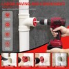9 PCS PVC Pipe Reamer Kit, Fitting Saver Contains 1/2",3/4'',