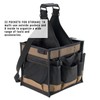 CLC Custom LeatherCraft 1528 Large Electrical and Maintenance Tool Carrier,