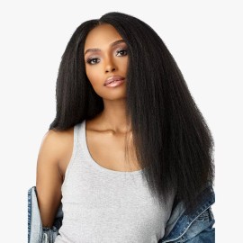 SENSATIONNEL CURLS KINKS & CO SYNTHETIC TEXTURED CLIP-IN - MISS INDEPENDENT 18" - 1B, REGULAR